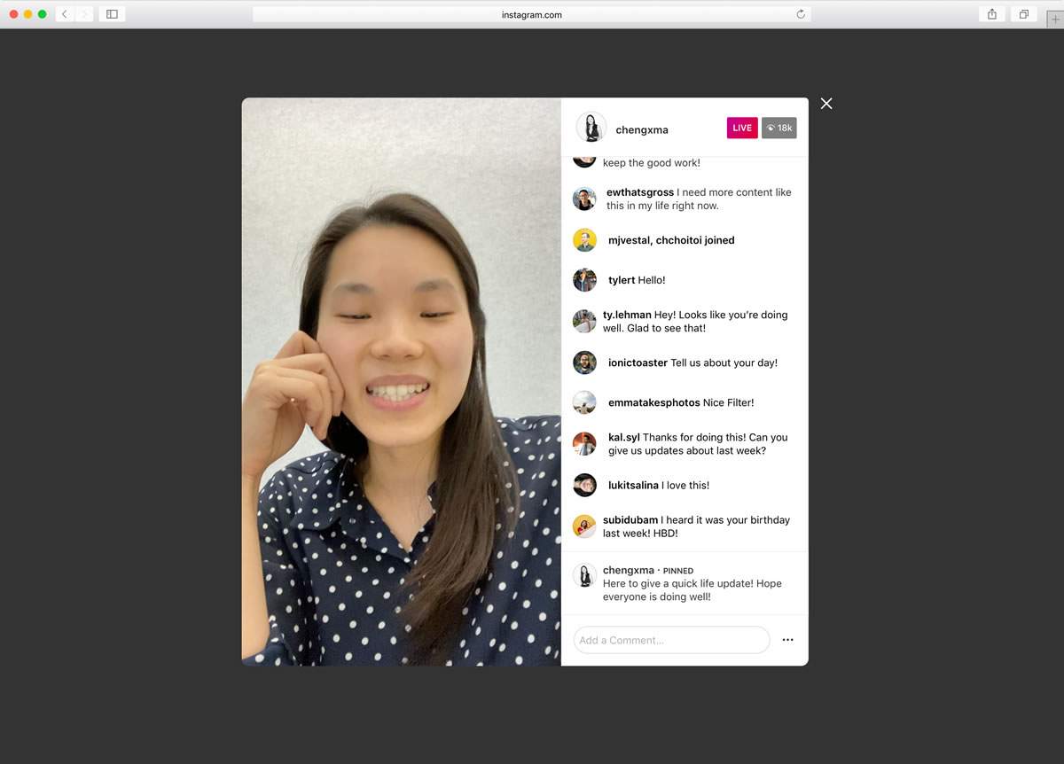 Instagram Live nuevas actualizaciones - El Blog de Yes